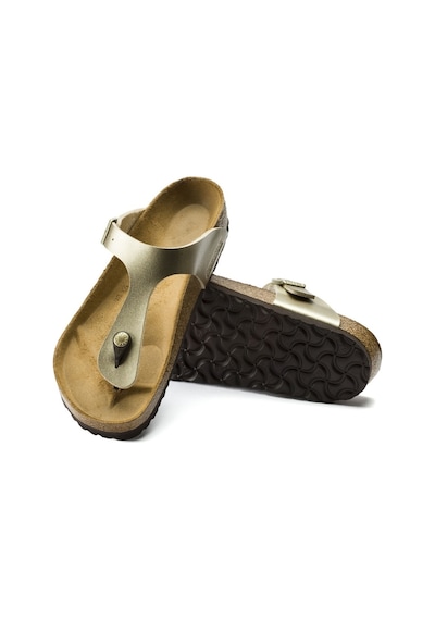 Birkenstock 1016108 Gizeh Mantar Kadın Terlik Altın-Altın
