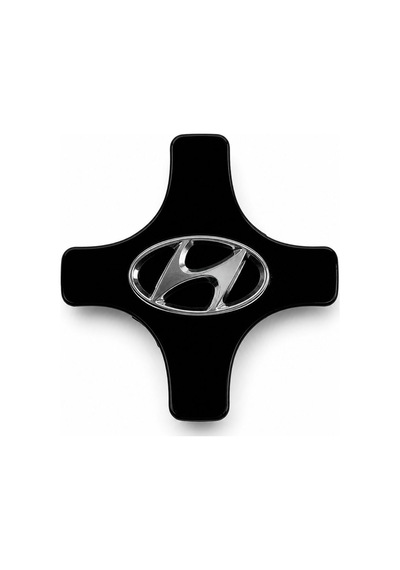 Hyundai Jant Göbek Kapağı I20 2015- 2019 Siyah 1 Adet