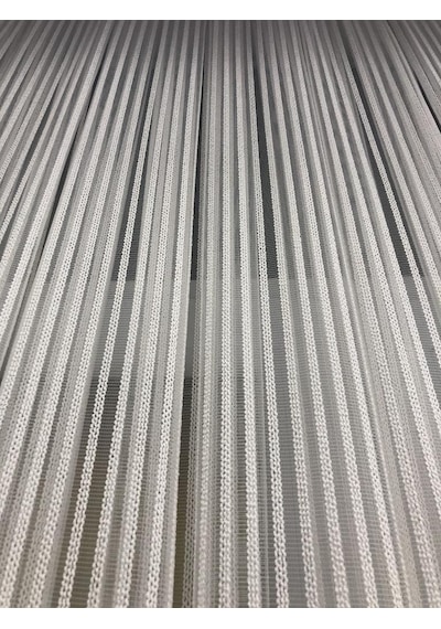 Tül Perde Sık Burgu Düz Armür Etek Kurşunlu Ekru