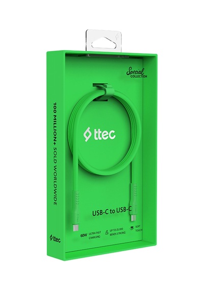 Ttec Type C Kablo Usb-c - Usb-c 120cm 60w Pd/qc Hızlı Şarj/data Kablosu - 2dk59 44063791