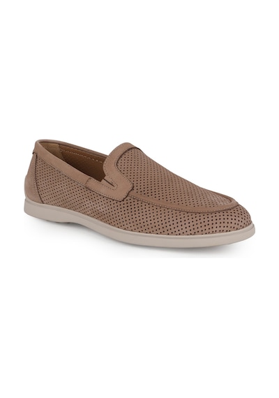 Libero Erkek Loafer Ayakkabı Hakiki Nubuk Deri Mokasen Yazlık Delikli Bağcıksız Esnek Kauçuk Taban L6011 Vizon Libero Erkek Loafer Ayakkabı Hakiki Nubuk Deri Mokasen Yazlık Delikli Bağcıksız Esnek Kauçuk Taban L6011 Vizon