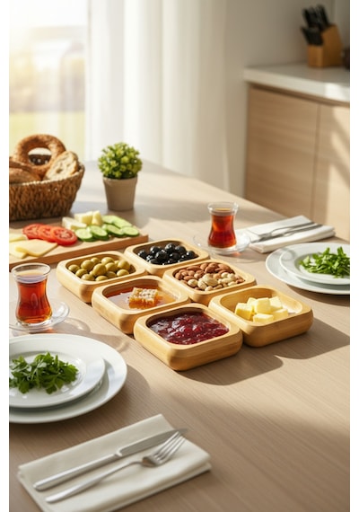 6'lı Bambu Kare Çerezlik Kase Seti 10x10 Cm Doğal Ahşap Sunum Kasesi Kahvaltılık, Sosluk, Mezelik, Çerezlik Ve Atıştırmalık Sunumluk Bej Bej 6'lı Bambu Kare Çerezlik Kase Seti 10x10 Cm Doğal Ahşap Sunum Kasesi Kahvaltılık, Sosluk, Mezelik, Çerezlik Ve Atıştırmalık Sunumluk Bej Bej