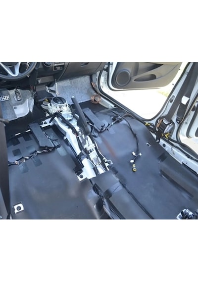 Araç Oto Kaput Kapı Taban Davlumbaz Ses Yalıtım Malzemesi 9mm Kauçuk 50cmx100cm 5adet