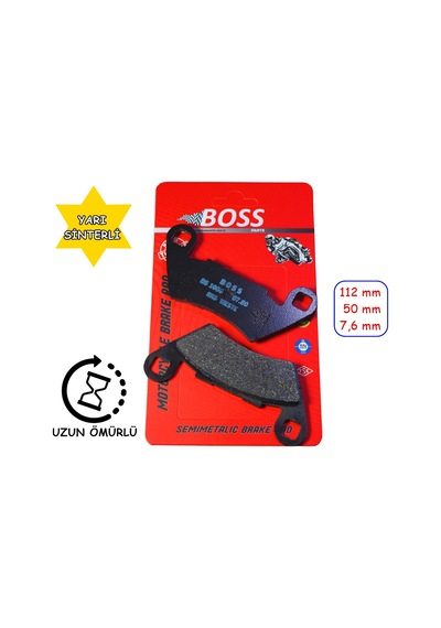 Rks Vieste 249 Arka Fren Disk Balatası Boss Bs1006