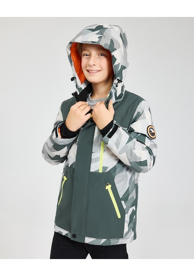 Skechers B Outerwear Padded Jacket Büyük Erkek Çocuk Gri Mont Sk242025-040 Gri