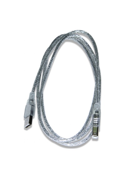 Qport 1.5M Şeffaf Usb Yazıcı Kablosu(Q-Pr1.5)