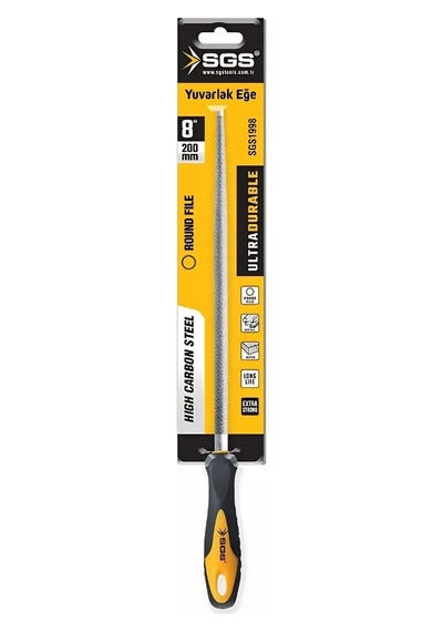 Sgs Yuvarlak Eğe 200 Mm 8" Sgs1998