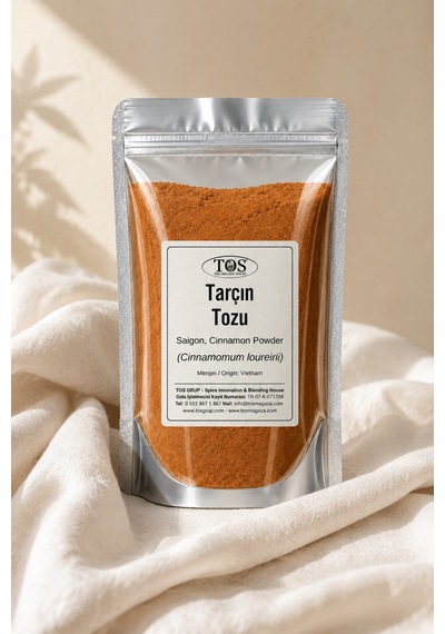 Tarçın Tozu, Vietnam 50 gr (1. Kalite) Cinnamomum loureirii / Saigon Tarçını, Cinnamon Powder