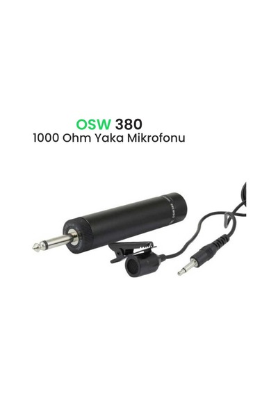 Osawa Osw 380 Kablolu Yaka Mikrofonu -cami Yaka Mikrofonu