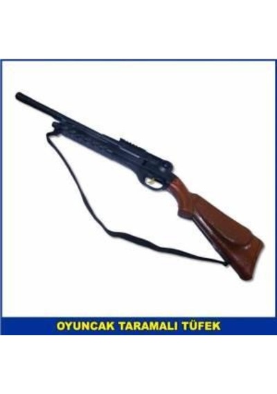 71 Cm Oyuncak Taramalı Tüfek Gerçek Ebatlarda