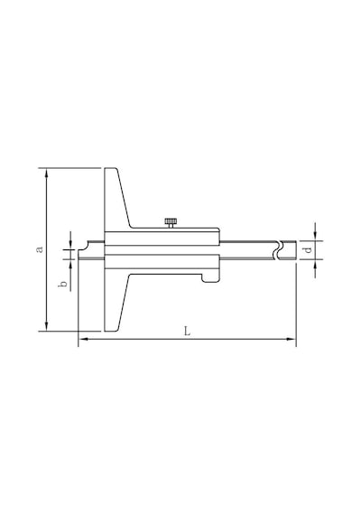 Fett 0-300mm Asimeto Mekanik Derinlik Kumpası As-321122