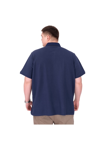 Mode Xl Büyük Beden Erkek T-shirt Polo Yaka Real U25309 İndigo İndigo
