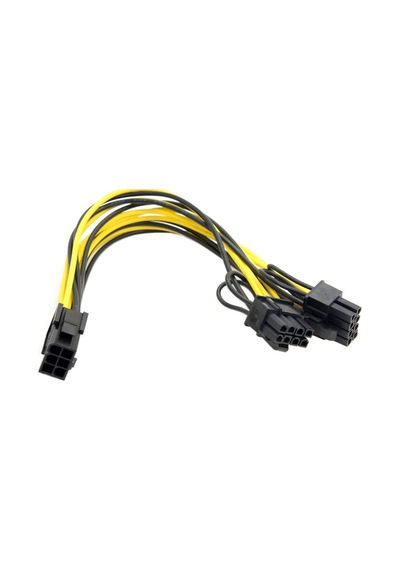 Pci E 8Pin 6+2 2X + 6 Pin Pci-E Ekran Karti Power Çoklayici