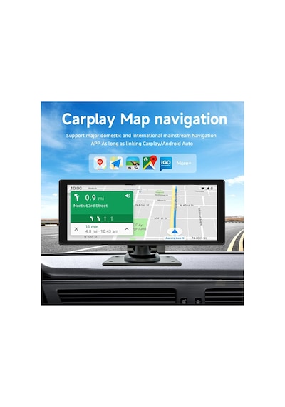 10.26 İnç Car Play İos Android Uyumlu 4k Ultra Hd Ön Arka Araç Kamerası Büyük Ekran Wifi Bluetooth