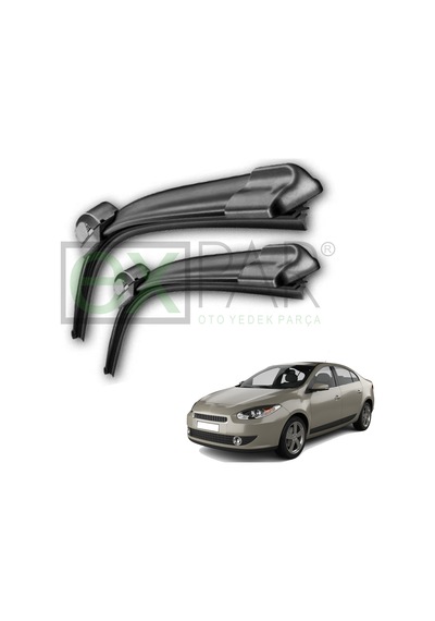 Renault Fluence Ön Cma Silecek Süpürgesi Takımı 2010 - 2012 Fluence Ön Silecek Makyajsız