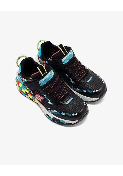 Vans Erkek Çocuk Siyah Spor Ayakkabı Karışık Çok Renkli