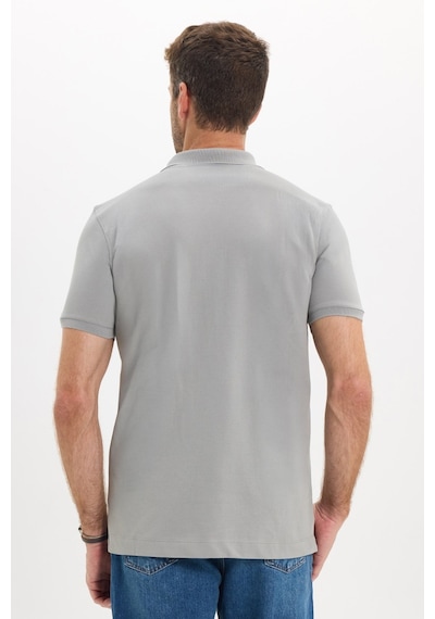 Tudors Erkek Slim Fit Dar Kesim Premium Seri %100 Pamuk Yumuşak Dokulu Merserize Gri Polo Yaka Tişört-51561 Tudors Erkek Slim Fit Dar Kesim Premium Seri %100 Pamuk Yumuşak Dokulu Merserize Gri Polo Yaka Tişört-51561
