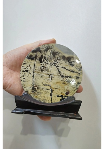 Süper Desenli Manzara Taşı Picture Jasper Dekoratif Parça 10mt
