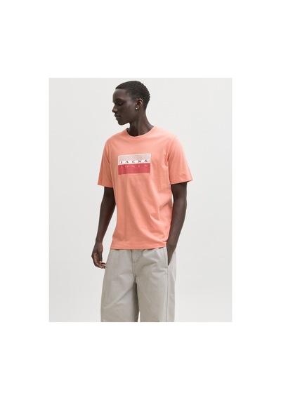 Jack & Jones Jcofusıon Dots Prınt Tişört 12289863 Beyaz