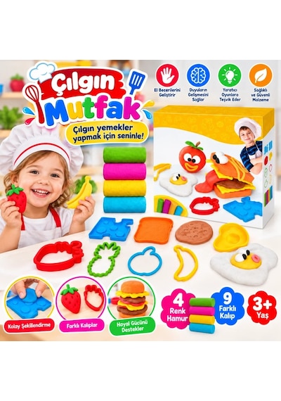 Pratik Mutfak Hamur Seti 200 Gram
