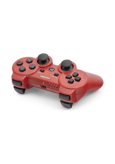 Bluetooth Gamepad Oyun Kolu Ps3 Uyumlu Kırmızı Nd600b Evimdeyokyok