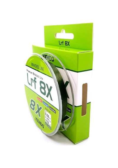 Kendo Lrf 8X Fighting 150 mt mm Örgü ip (Moss Green)