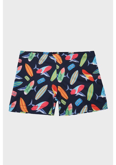 Slipstop Daniel Desenli Lastikli Bel Boxer Mayo Short Erkek Çocuk Mayo Short Sr2631000007 Lacivert Slipstop Daniel Desenli Lastikli Bel Boxer Mayo Short Erkek Çocuk Mayo Short Sr2631000007 Lacivert