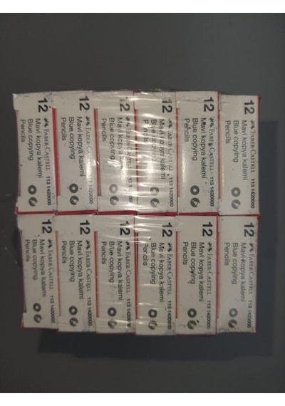 Mavi Kopya Kalemi 12 Adet Mavi
