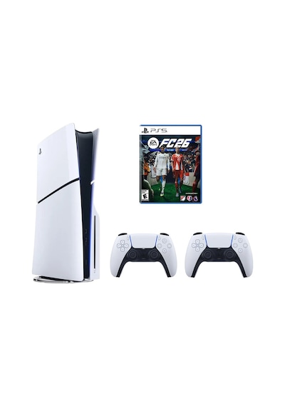 Playstation 5 Slim Standart 1 Tb+ 2. Dualsense + Ps5 Fc26 Cd İthalatçı Garantili