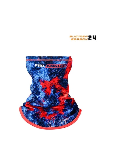 Fujin Pro Angler Neck Gaiter Boyunluk Red Reef Çok Renkli