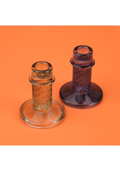 Casa Burgu Şamdan - Asorti - 10 Cm Çok Renkli