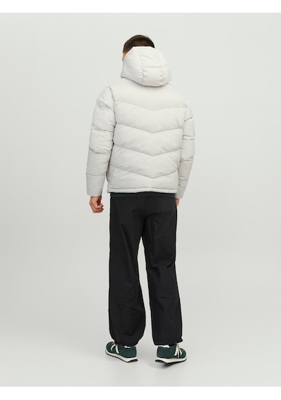 Jack & Jones Jack&Jones Kapüşonlu Şişme Bej Erkek Mont 12238849 001