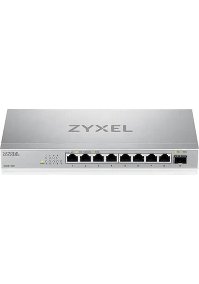 Zyxel 8port Xmg-108 2.5 Gigabit-1-sfp 10gbe Yönetilemez Switch Metal