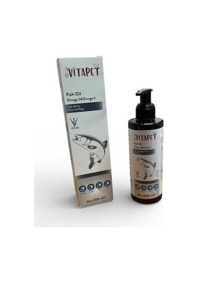 Vitapet Kedi Köpek Somon Yağı 200 Ml