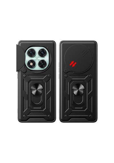 Redmi Note 14 Pro 4g Kılıf Pars Lens Yüzüklü Silikon - Yeşil Bz8683140827083