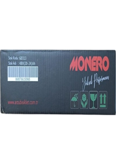 Monero 48 V 20-24 Ah Şarj Cihazı Ebıke Devre Kesicili Şarj Cihazı Boyutu 6cmx3,2cm