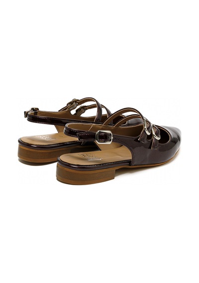 Sandalet Kadın Diğer 3l5658co Comart 5658co Vernıce Burgundy Burgundy Çok Renkli
