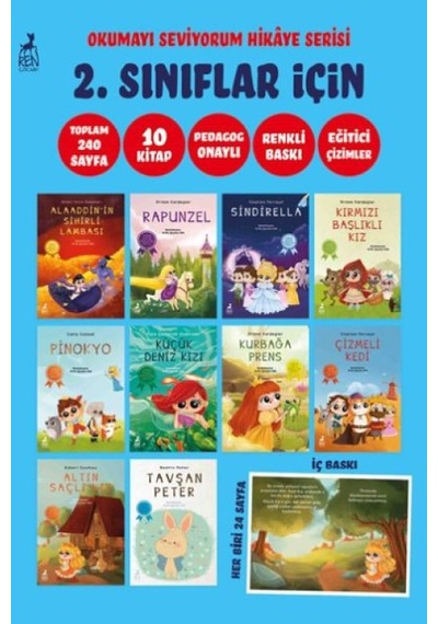 Okumayı Seviyorum Hikâye Serisi 2. Sınıflar İçin 10 - Glob-722320