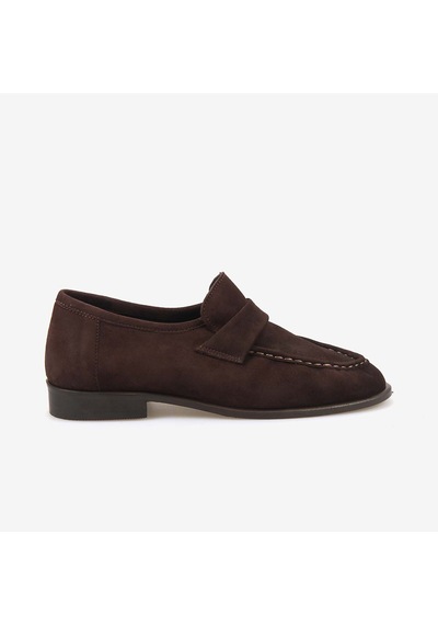 Kemal Tanca Kadın Loafer 495-01 Kahverengi