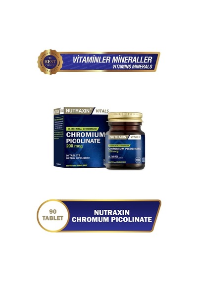 Nutraxin Chromium Picolinate 90 Kapsül 10'li Paket