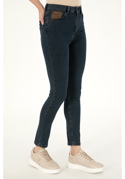 U.s. Polo Assn. Kadın Kahverengi Jean Pantolon 50291050-vr029 Kahverengi