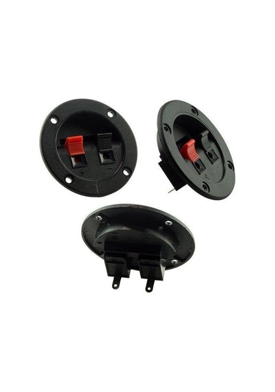 Electroon Ikili Hoparlör Terminali Yuvarlak 65Mm -20Adet