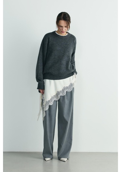 Suud Collection Füme Bella Oversize Kazak
