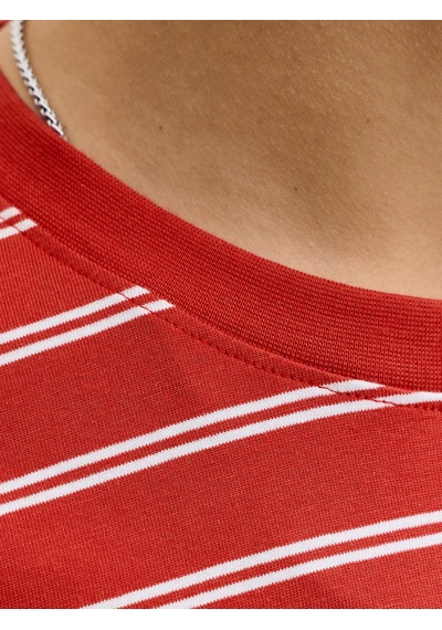 Jack & Jones Norrebro Erkek Kırmızı Tişört 12291021-sa Kırmızı