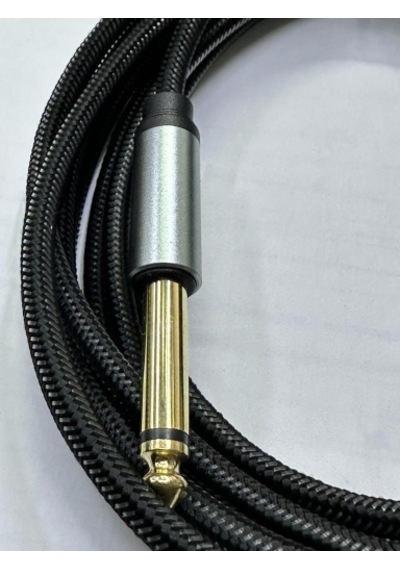 3 M 6.3 MM Mono Amfi Kablosu 3 M 6.3 MM Kablo
