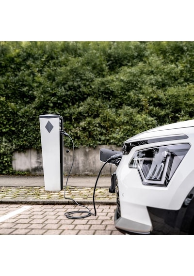 Brennenstuhl E-mobility Serisi Duvar Tipi Ve İstasyon Uyumlu Elektrikli 3 Fazlı Ip55 Lisanslı 7 Metre Kablolu 22 Kw Araç Şarj Kablosu Alman Menşeli 22 KW