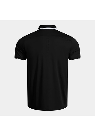 Joma Torneo Short Sleeve Polo Black Erkek Polo Yaka Siyah Tişört Siyah