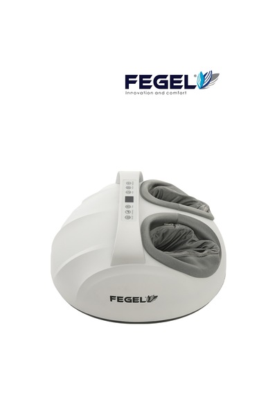 FG-513 Isıtmalı ve Hava Basınçlı Profesyonel Ayak Masaj Aleti - Beyaz