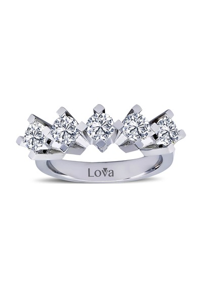 Lova G Renk 1,44 Karat Pırlanta Beştaş Yüzük - 1020183