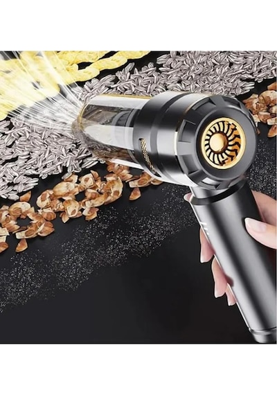 Auhma Ahv-02 Kablosuz Araç İçi Süpürge Mor 17000pa Güçlü Vakum Üfleme & Vakum Özellikli 9 Başlık